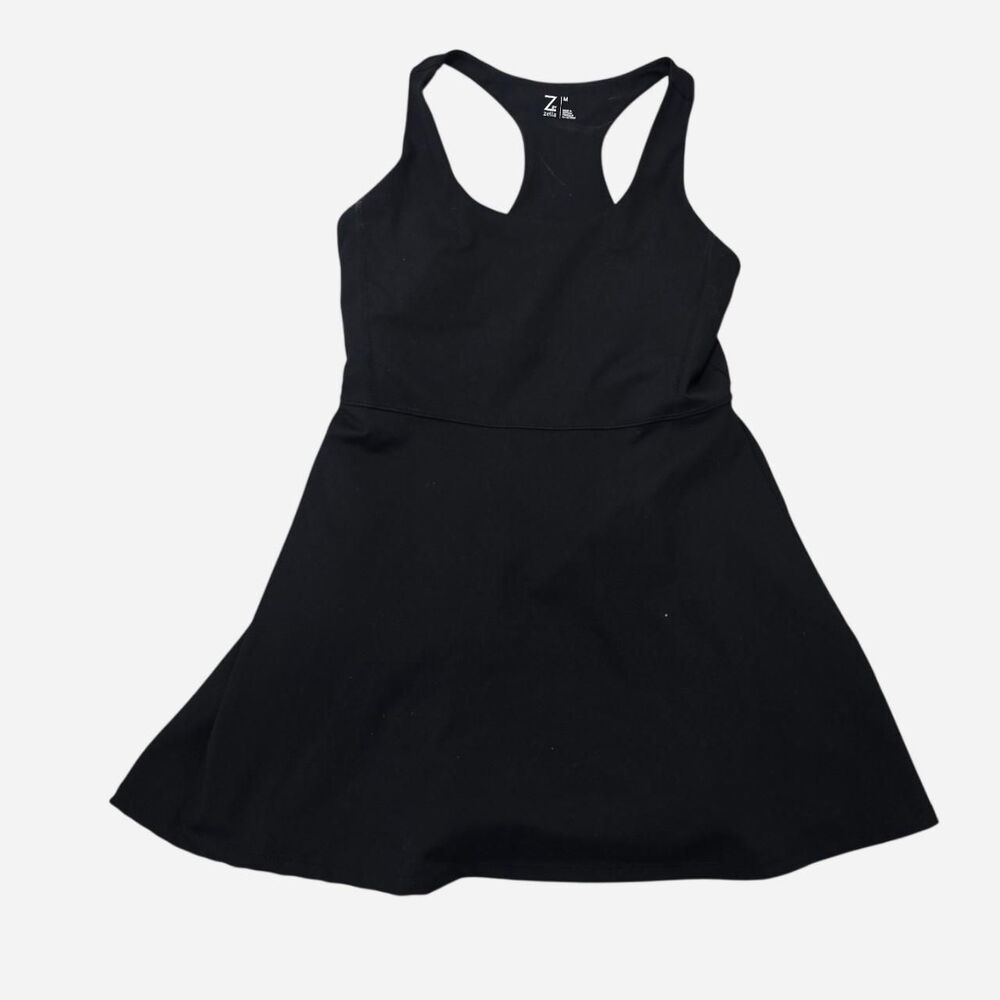 Z by Zella outscore racetrack tennis prep active mini dress with shorts Women's